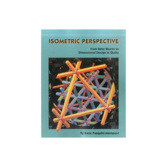 Isometric Perspective Baby Blocks Dimensional Design Quilts Pattern Paperback - Picture 1 of 11